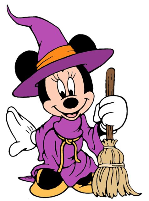 Minnie mouse witch clothes